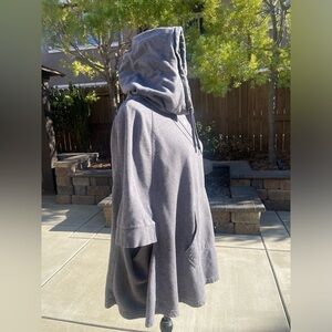 Nike Tech Fleece Cape Hoodie. Women Size Medium . Gray